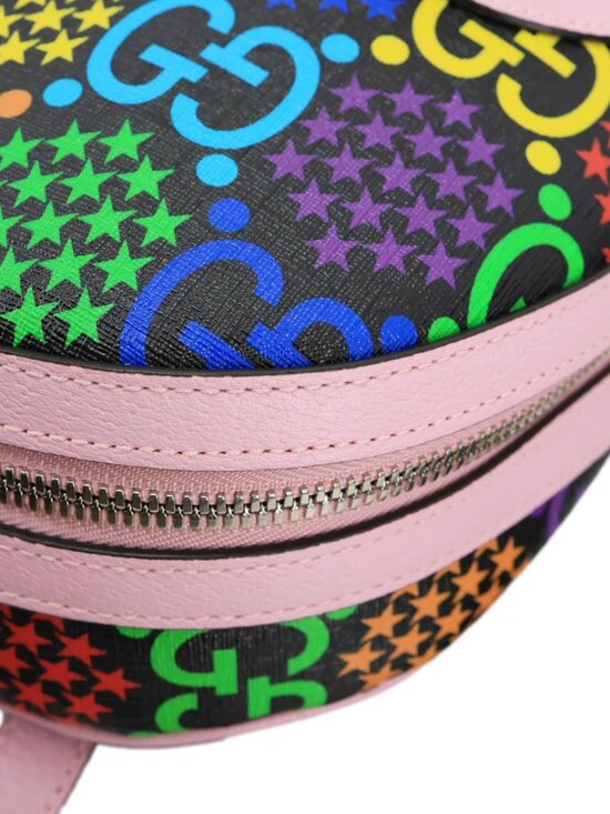 Gucci  Psychedelic GG Supreme Monogram Canvas Backpack Bag Multicolor 601296 main image 15